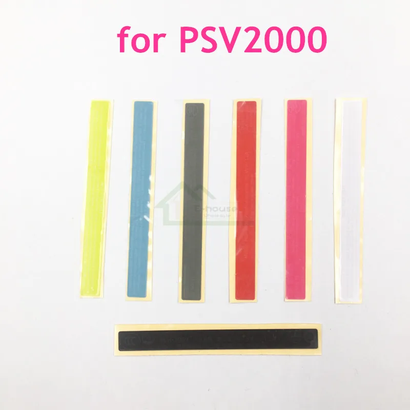 

7 Colors Optional Original Lable Sticker replacement for PSV2000 for PS Vita 2000 Console back Shell