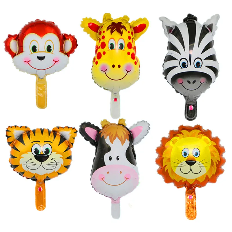 

1pc Animal Balloons Jungle Safari Party Baloons Jungle Party Decorations Foil Animal Ballon Birthday Party Decor Kids