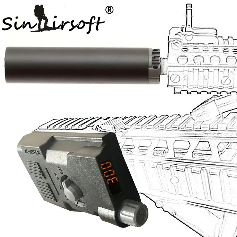 SINAIRSOFT тактический X3300 XCORTECH MK3 мяч пуля стрельба хронограф скорость расширенный BB контроль страйкбол пейнтбол боевая игра