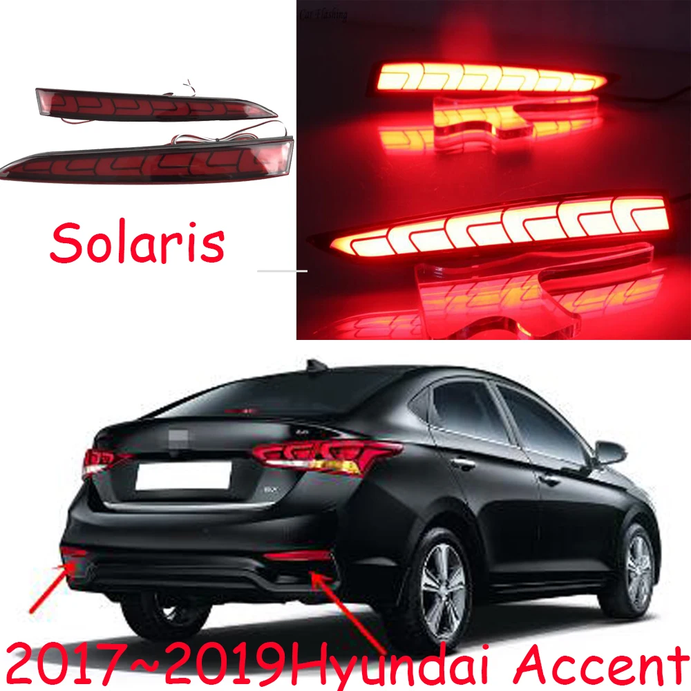 Solaris хвост светильник автомобильные аксессуары 2017 2018 2019 светодиодный accent sedona Encino