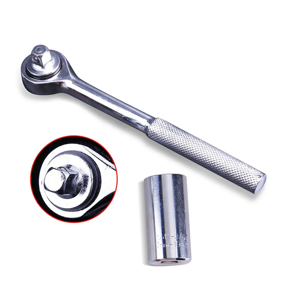 Universal Durable Torque Wrench Head Set Socket Sleeve Power Drill Ratchet Bushing Spanner Key