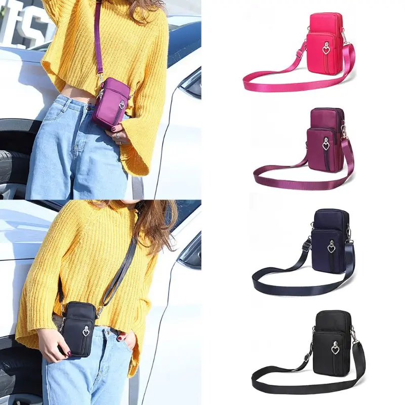 

THINKTHENDO Fashion Women Crossbody Mobile Phone Pouch Girls Female Shoulder Bag Belt Handbag Satchel Purse New