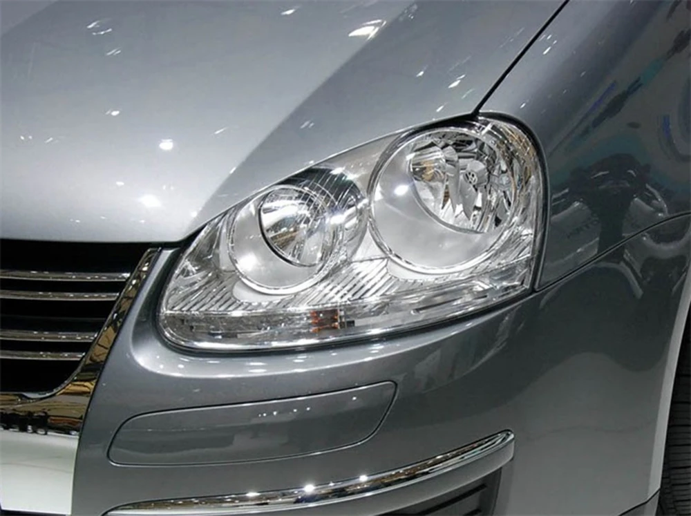 Для Volkswagen VW Jetta/Sagitar 2006 2007 2008 2009 2010 2011 Прозрачный автомобильные фары прозрачные линзы авто чехол