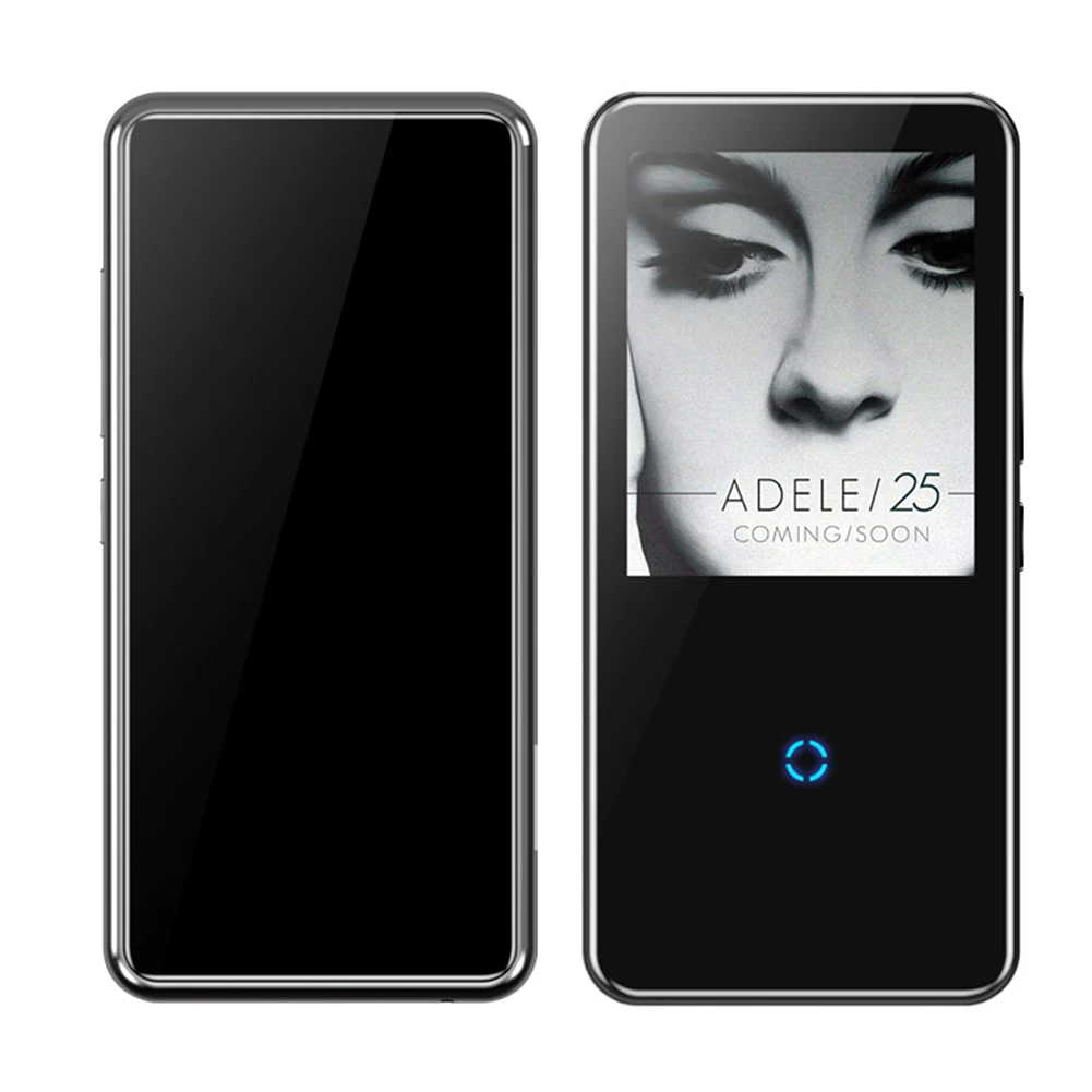 

T810 8GB 16GB Ultra Thin Portable Insert Card Type Sensitive Touch Music Video Bluetooth Reading OLED Metal Body MP4 Player HD
