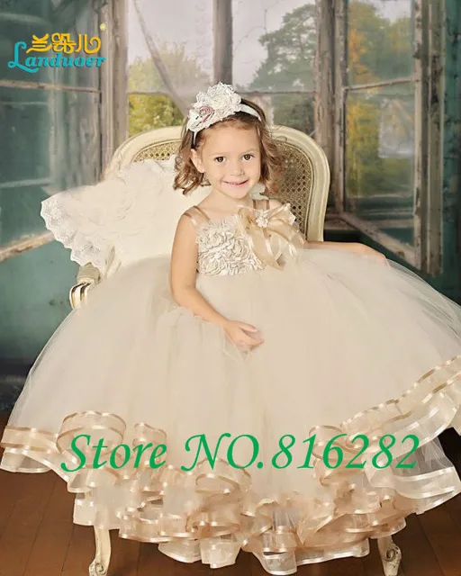 Vintage Cute Flower Girl Dress