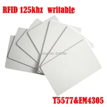 10 шт. RFID EM4305 CET5557 t5577 t5557 125 кГц частота доступа идентификационная карта записываемая копия код ключ тег брелоки