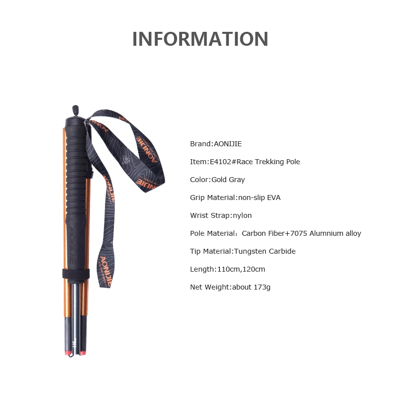 aonijie trekking pole review