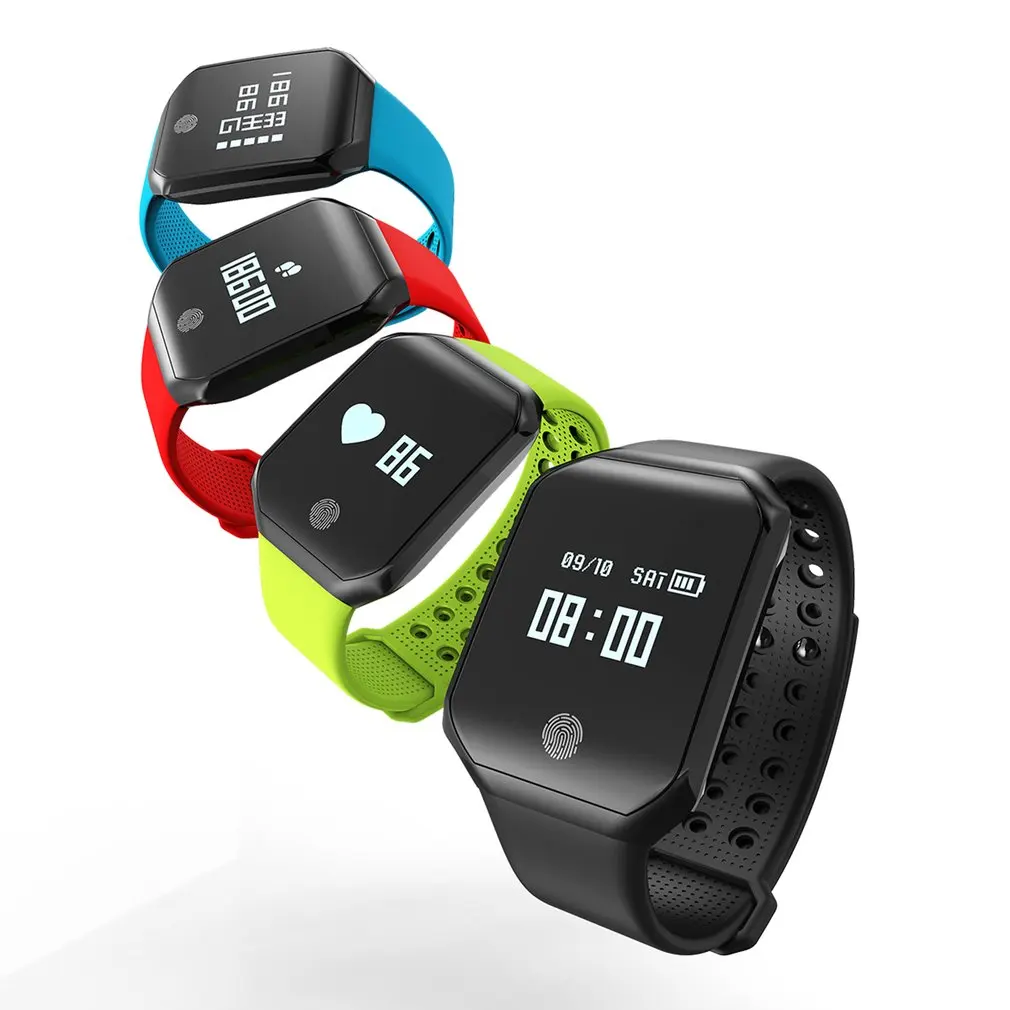 

Waterproof Z66 Smart Watch Heart Rate Blood Pressure Pulse Monitor Fitness Tracker Wristband smart Bracelet for IOS Android