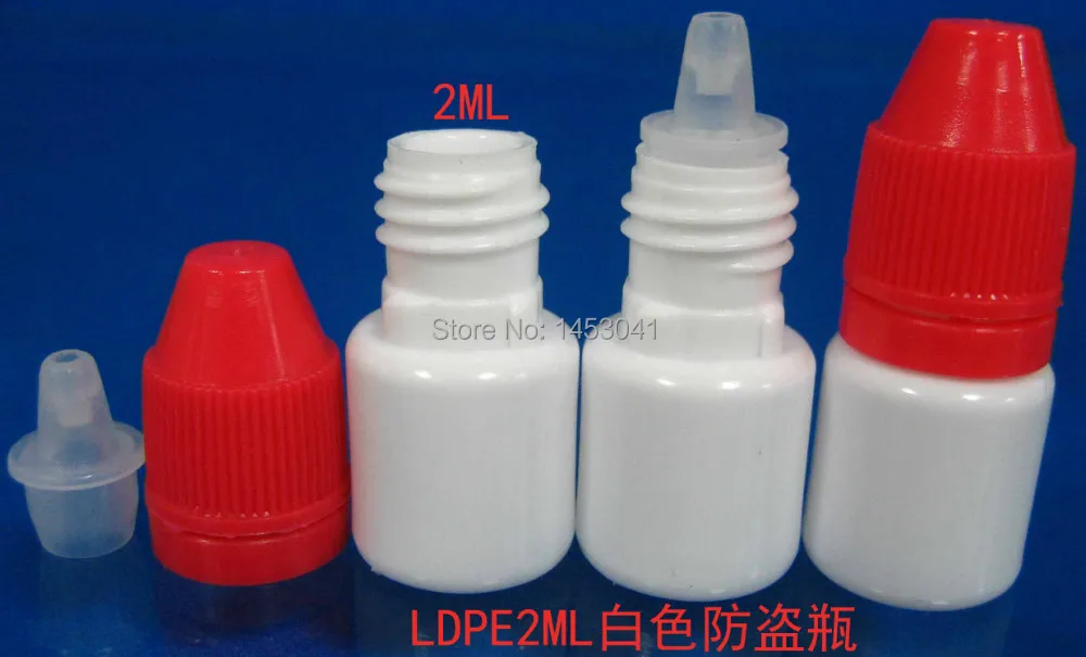 LDPE2ml пластиковая бутылка/бутылка с пипеткой/бутылка для масла 6000 шт. Бесплатная