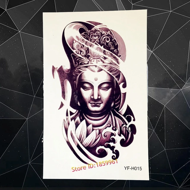 new sale large buddha armband flash fake arm tattoo sleeve new sale large buddha armband flash fake arm tattoo sleeve