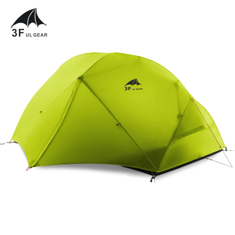 3F UL GEAR 2 Person 4 Season 15D Camping Tent Outdoor Ultralight Hiking Backpacking Hunting Waterproof Tents for MSR hubba