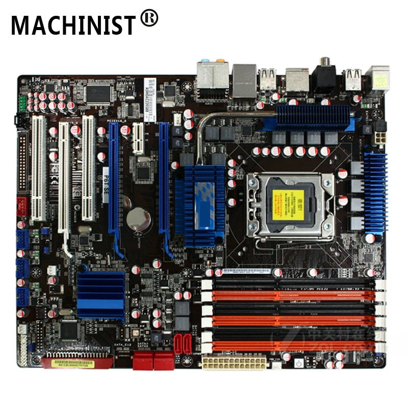 

Original X58 LGA 1366 For ASUS P6T SE Desktop motherboard LGA 1366 DDR3 24G USB2.0 100% fully Tested Free shipping