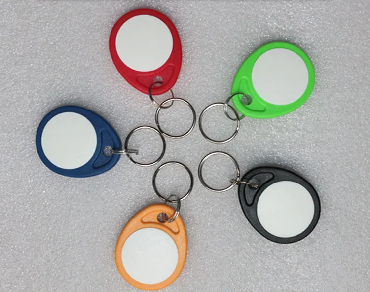 

NFC I-CODE2 13.56MHz RFID IC Key Tags Keyfobs ISO15693 Access Control System