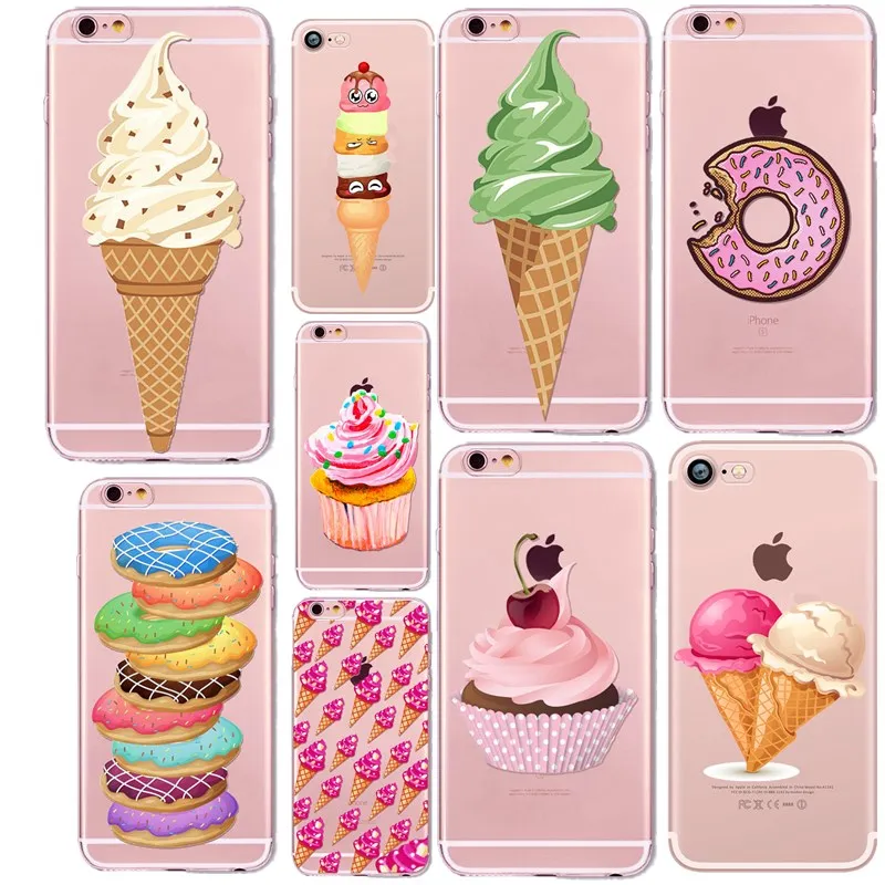 Пластичный чехол из термополиуретана силикона для iphone 6 6s девчушки милый рисунок