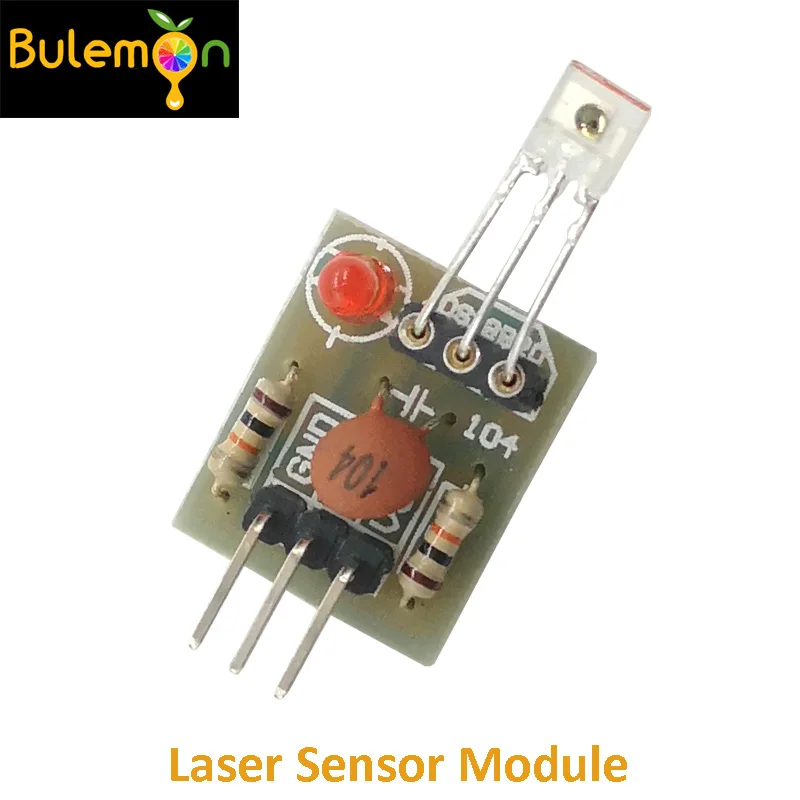 10PCS//LOT Laser Sensor Module non-modulator Tube Laser Receiver New Module