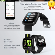 Водонепроницаемый смарт-Браслет фитнес-трекер спортивный браслет с пульсометром кровяное давление для IOS Android телефонов