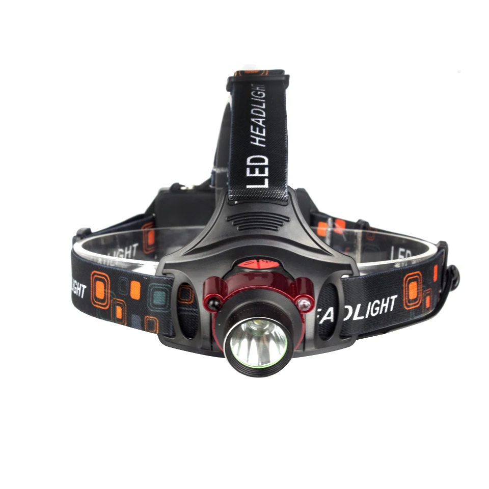 

Led Head Lamp IR Motion Sensor Headlight Waterproof Led Head Flashlight Headlamp T6 Rechargeable 3 Modes Camping Hunting Fishing