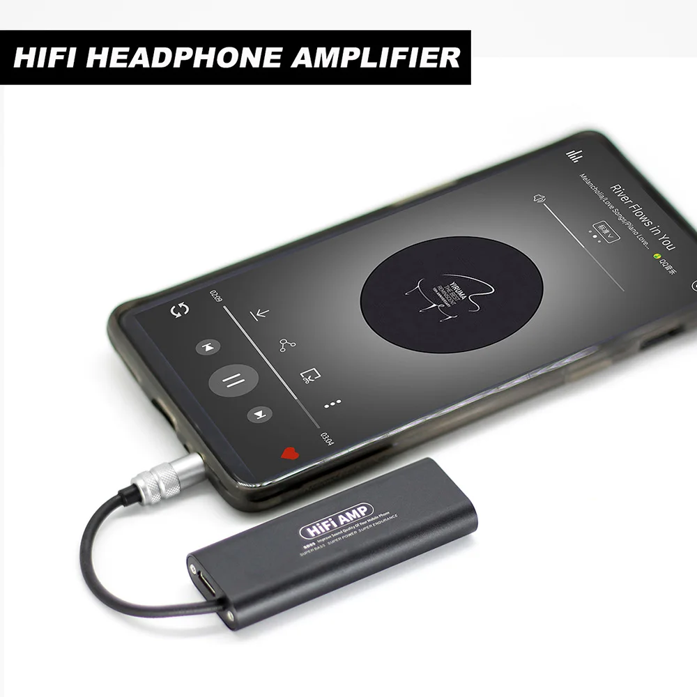1pc SD05 Professional Portable HIFI Headphone Amplifier Mini 3 5mm Headphone Audio Amplifier for Mobile Phones