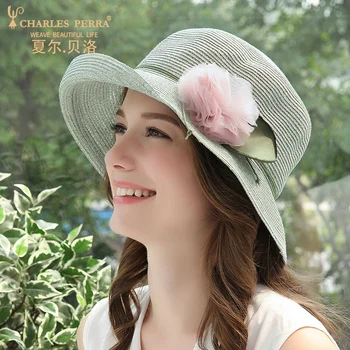 

Sun Protection Hat Ladies Summer Straw Hats Korean Version Elegant Sunscreen Korean Fashionable Beautiful Casual Visor Cap H6682