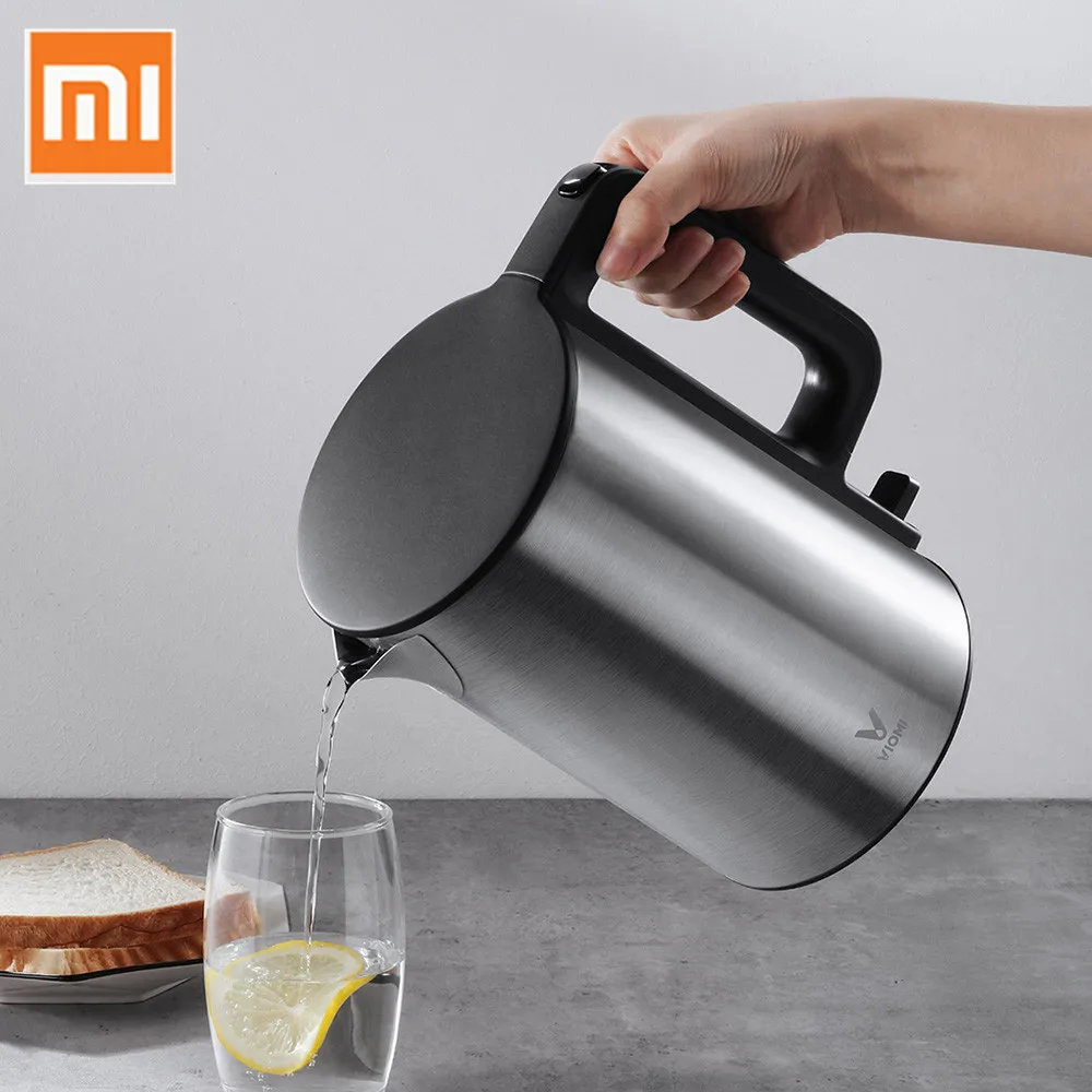 

Xiaomi Viomi electric kettle 1.5L large capacity 304 stainless steel electric kettle home kettle 304 automatic power off kettle