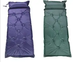 2018 НОВЫЙ туристический коврик пена для пикника Открытый Поход коврик палатка матрас пена Автоматическая надувные подушки 5 см палатка