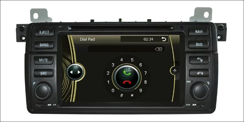 Top Liislee For BMW E46 M3 1998~2005 Stereo Radio CD DVD Player GPS Nav Navi Navigation 1080P HD Screen System Original NAVI Design 3