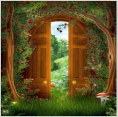 Mysterious door Diamond mosaic needlework Wall art decor Picture Embroidery with diamonds Painting by numbers rhinestones Y568 | Дом и сад