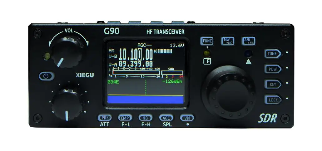 Xiegu G90 QRP радиолюбительская Коротковолновая радиостанция 20 Вт