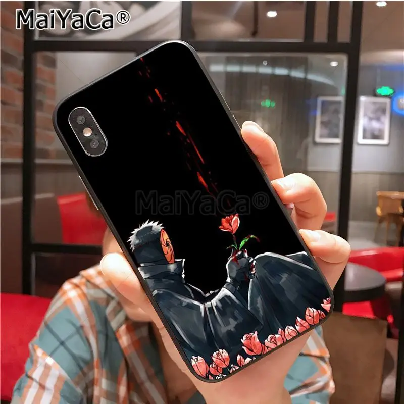 MaiYaCa Наруто Uchiha Obito чехол для телефона для iphone 11 Pro11 Pro Max X XS XR XS MAX 8 7 6 6S Plus 5 5S SE cass