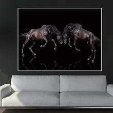 

HD Printed Canvas Art Animal Horses Decorative Wall Art Picture Home Decor Modular Paintings For Living Room