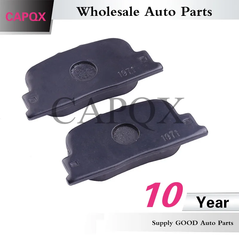 CAPQX задний(дисковый тормоз) комплект колодки 04466-47010 для 2001-1996 CAMRY, 2002-2003 CAMRY ESTATE, 2009-1996 PRIUS хэтчбек