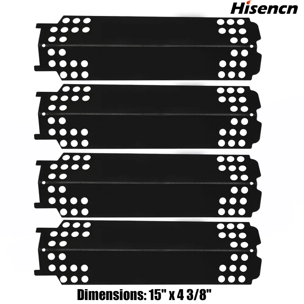 Hisencn барбекю 4 Пакет гриль горелки Тепловая плита и 3 пакета Crossver трубки запасные