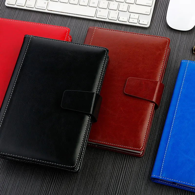 

2018 Calendar Business Notebook Leather Day Planner A5 Organizer Binder Cover Agenda Planner Filofax Binder Organizer Books