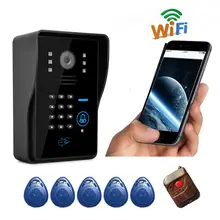 Apartamento wifi puerta de intercomunicación de vídeo doorp perfeccionar intercom timbre inalámbrico con motion detección de vigilancia oculta cámara de la puerta