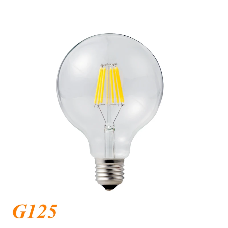 Светодиодная лампа e27 светодиодная лампа AC220v Ретро Эдисона накаливания g125 мощность светодиодная энергосберегающая лампа сменная лампа накаливания для дома