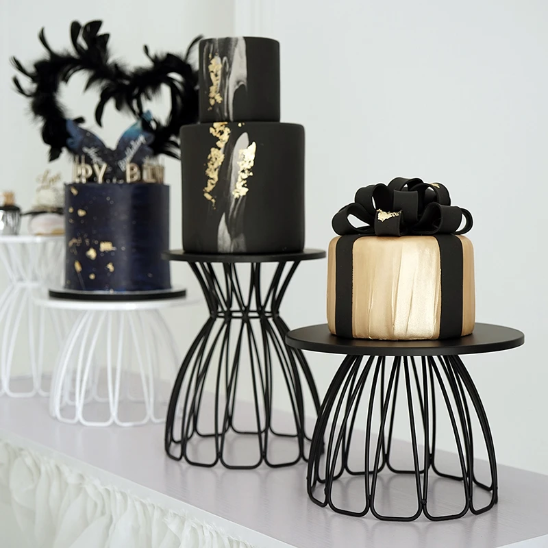 Sweetgo Skirt Cake Stands 8 10 Inch White Black Wedding Cupake Table Decorating Party Suppliers For Fondant Dessert Dress Design Stands Aliexpress
