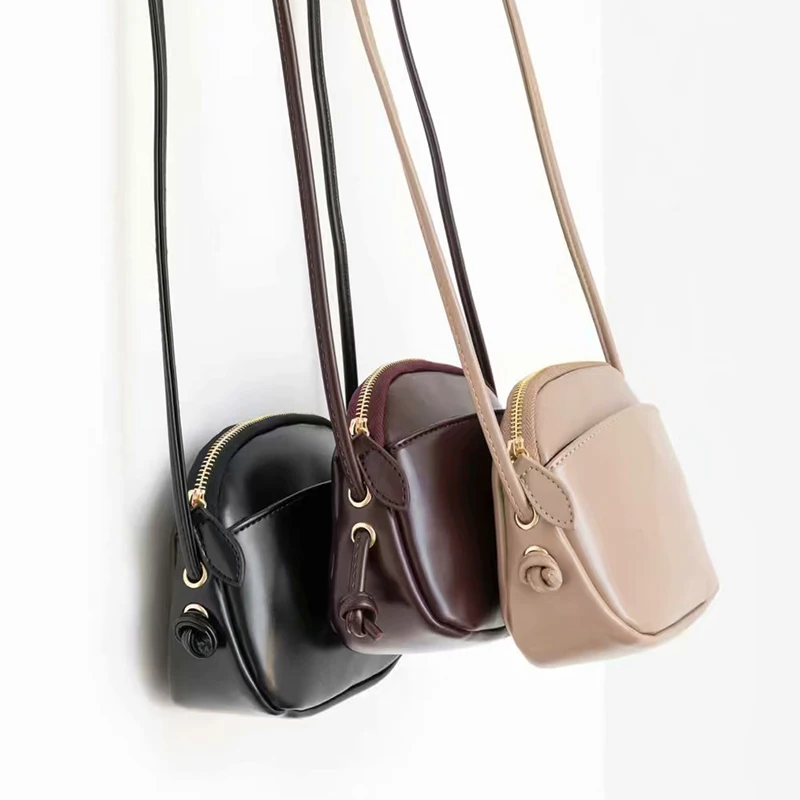 All For Color Womens Crossbody Bag 8/" Adjustable Strap Handbag Purse New