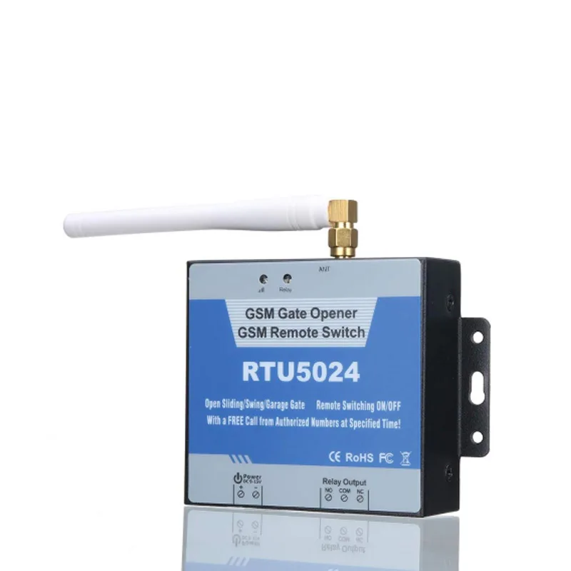 военный RTU5024 GSM Gate Opener Реле дистанционного управления доступом Беспроводной открыватель