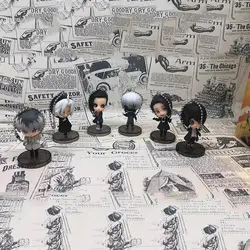 Аниме «figrues», игрушки «Kaneki Ken Uta Kirishima Ayato», 6 шт./компл., игрушка, коллекционный мультяшный симпатичный брелок