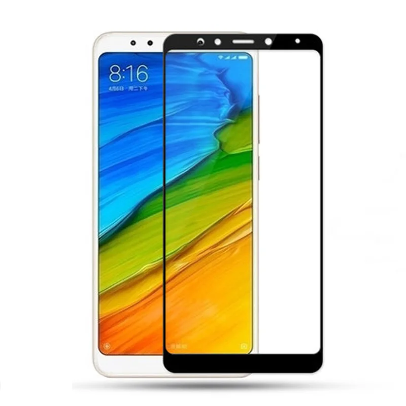 Высококачественное взрывозащищенное Закаленное стекло для Xiaomi Redmi 5 Полное