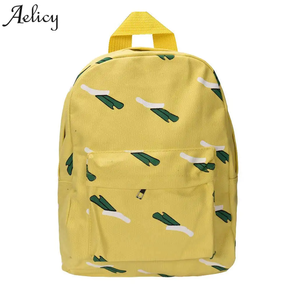 

Aelicy Women Canvas Rucksack Backpack Ladies Shoulder School Bags For Girls cartoon Travel Fashion Bag Bolsas Mochilas Sac A Dos