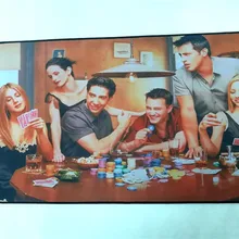 ТВ-шоу друзей игровой коврик для мыши игровой коврик Косплей игральные карты коврик для мыши Хэллоуин Рождественский подарок