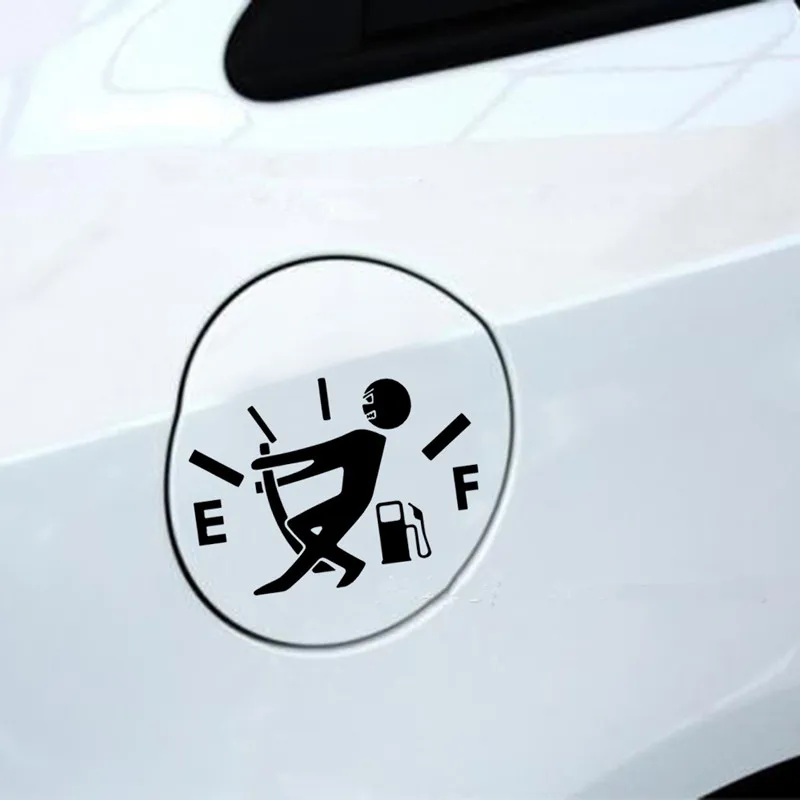 Car Stickers High Gas Consumption Decal Fuel Gage Empty Vinyl for SUBARU Forester 2014 2016 2009 Outback impreza | Автомобили и