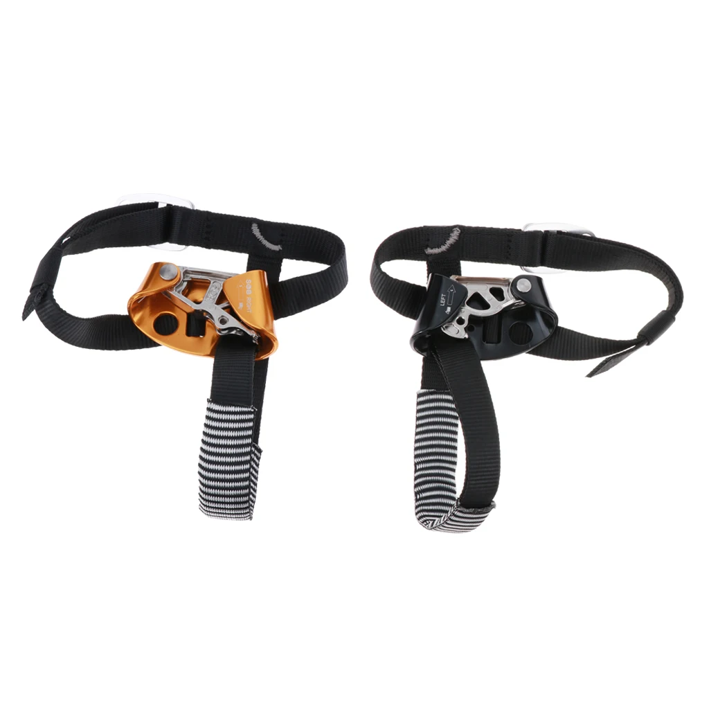 Alomejor Fuß Ascender - Leichter Klettersteigbügel Aus Aluminium Für Bergsteigen & Rettungseinsätze