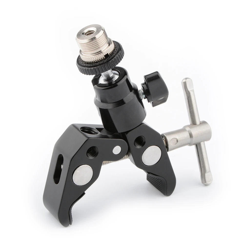 CAMVATE_Crab clamp_Ball Head_Mount_Microphone (5)