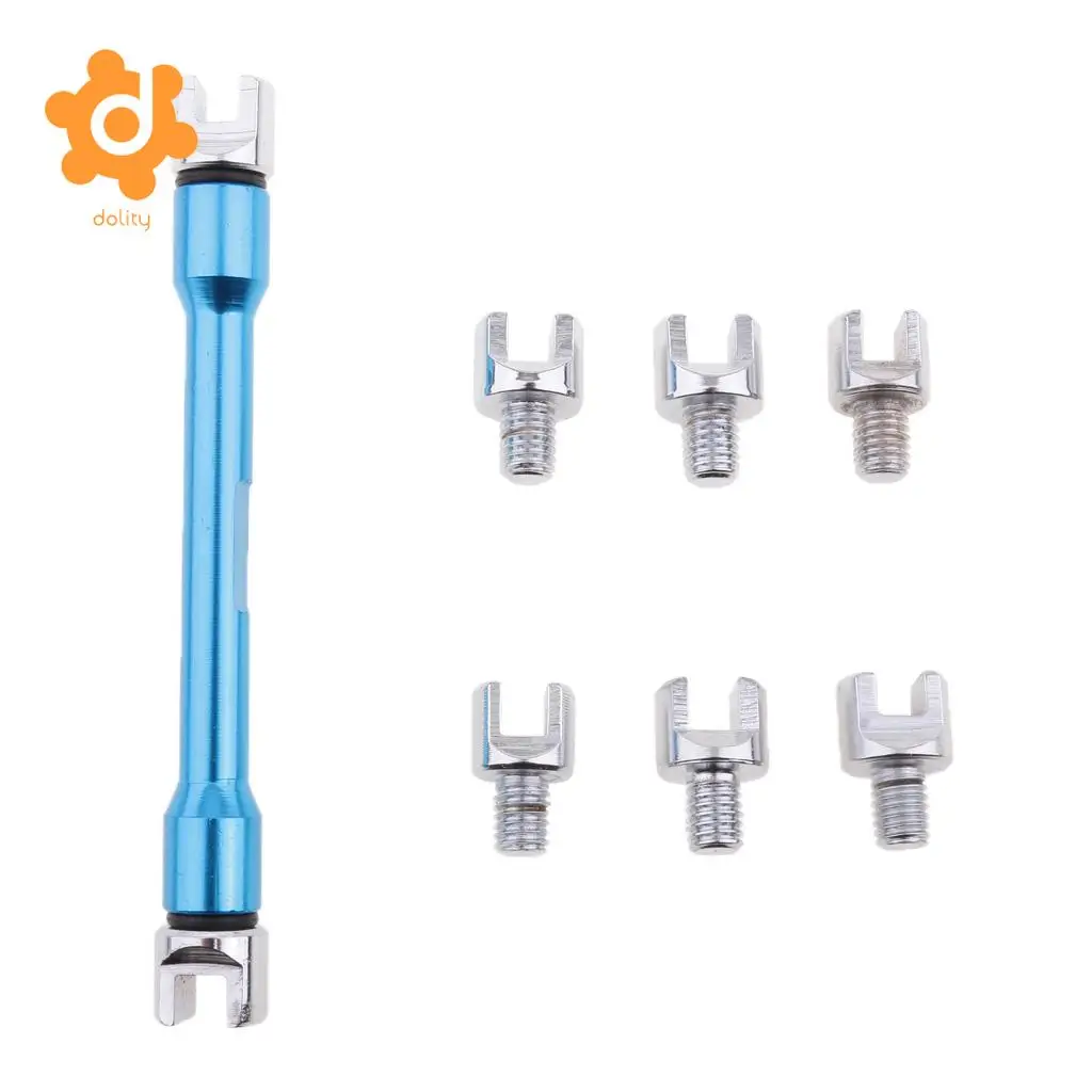 Motorcycle Wheel Spoke Wrench Set Handle Repair Tool 5.4mm-6.8mm