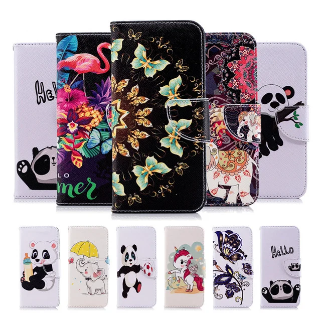 

Leather phone Case for Samsung Galaxy J3 J5 J7 2017 / A5 2017 A8 2018 Core Prime Grand Note8 S8 S8 Plus S9 S9 Plus Funda Skin