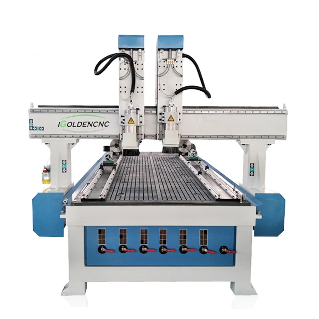 

Cheap Multi Head 3D Wood CNC Router CNC Engraving Wood Carving Machine Tools with Computer Controlled