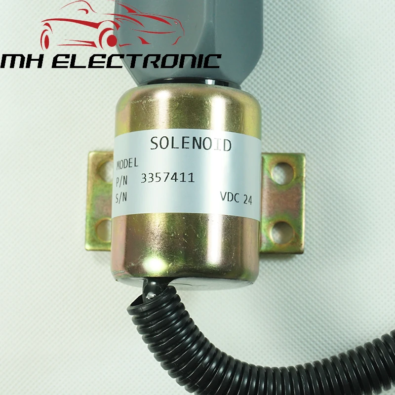 MH Electronic Free Shipping New Fuel Shutdown Solenoid Valve Shut off