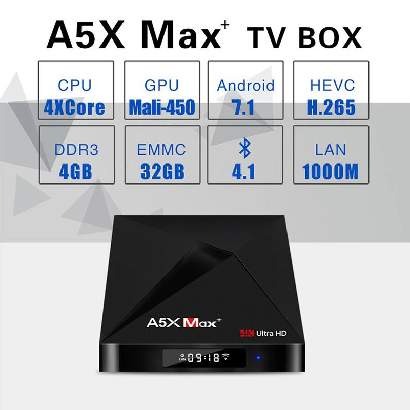 OTHA A5X Max Smart Android 7 1 font b TV b font font b Box b